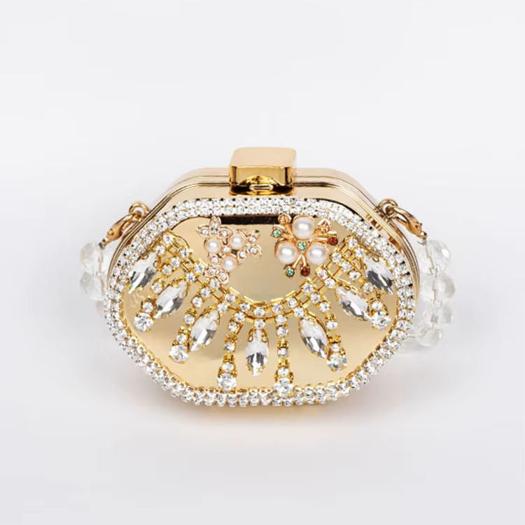 Crystal Royale Bloom Clutch
