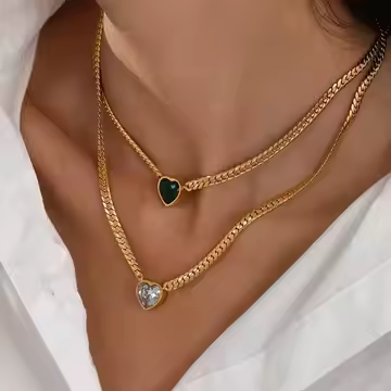 Soft Girl Heart Necklace