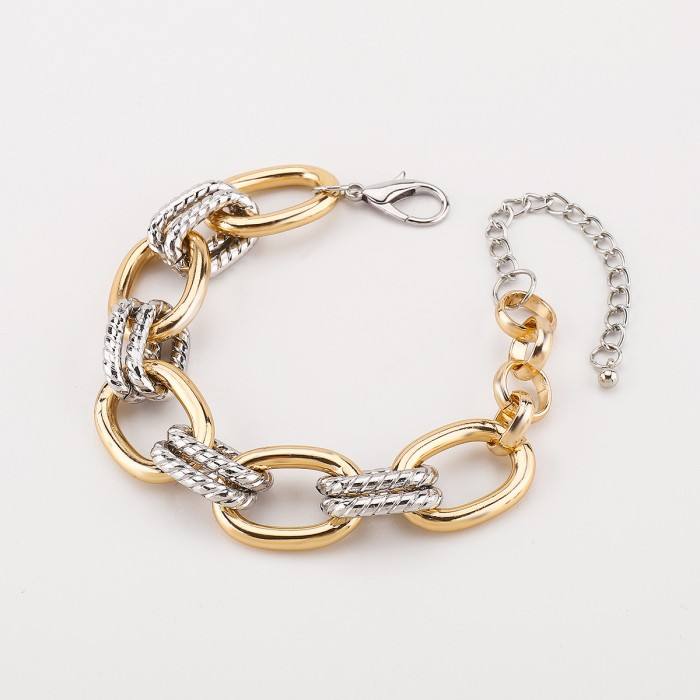 Fusion Link Necklace & Bracelet Set