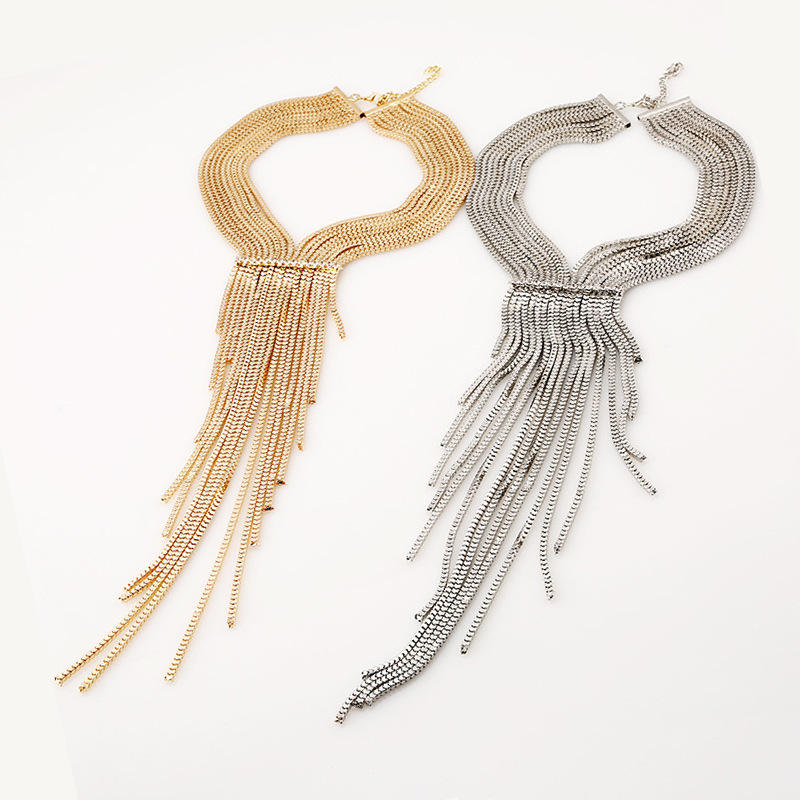 Opaline Waterfall Necklace