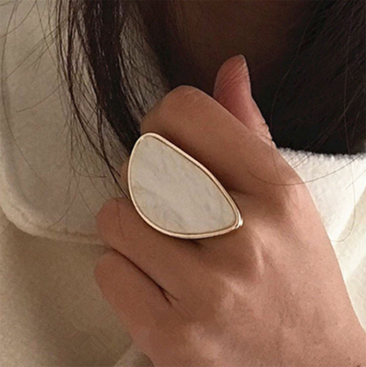 Pastel Cloud Statement Ring