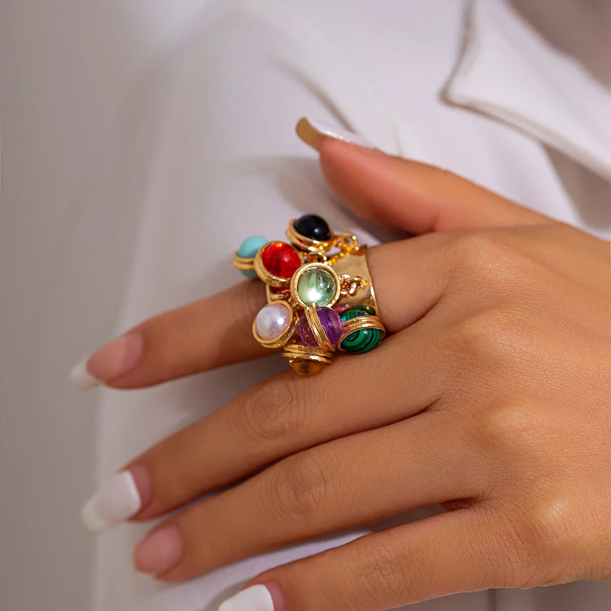 Colorburst Cluster Ring