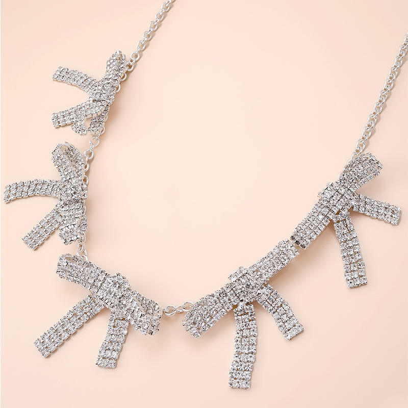 Ribbon Cascade Necklace