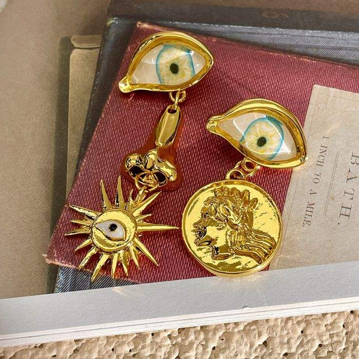Sacred Eye Charm Earrings