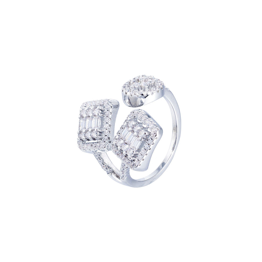 Cubic Zirconia open Ring