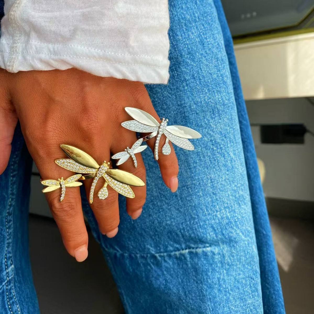 Dragonfly Grace Ring