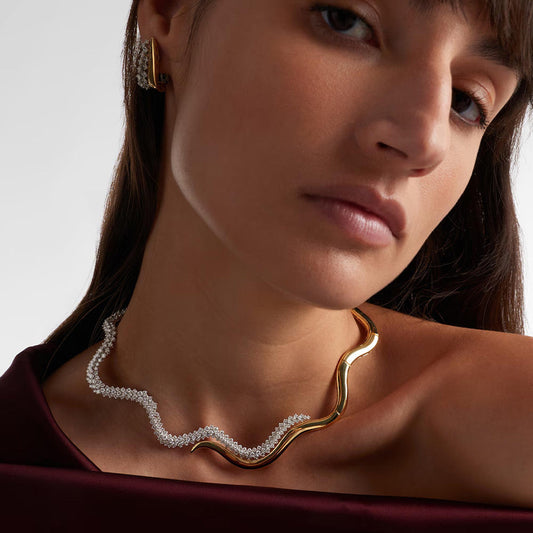 Gilded Flow Necklace