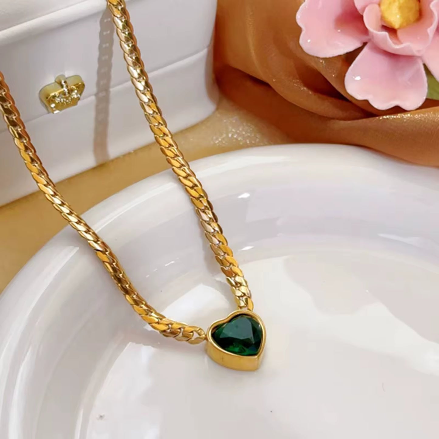 Soft Girl Heart Necklace