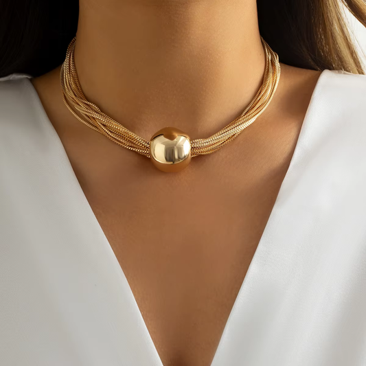 Punk Multilayer Choker