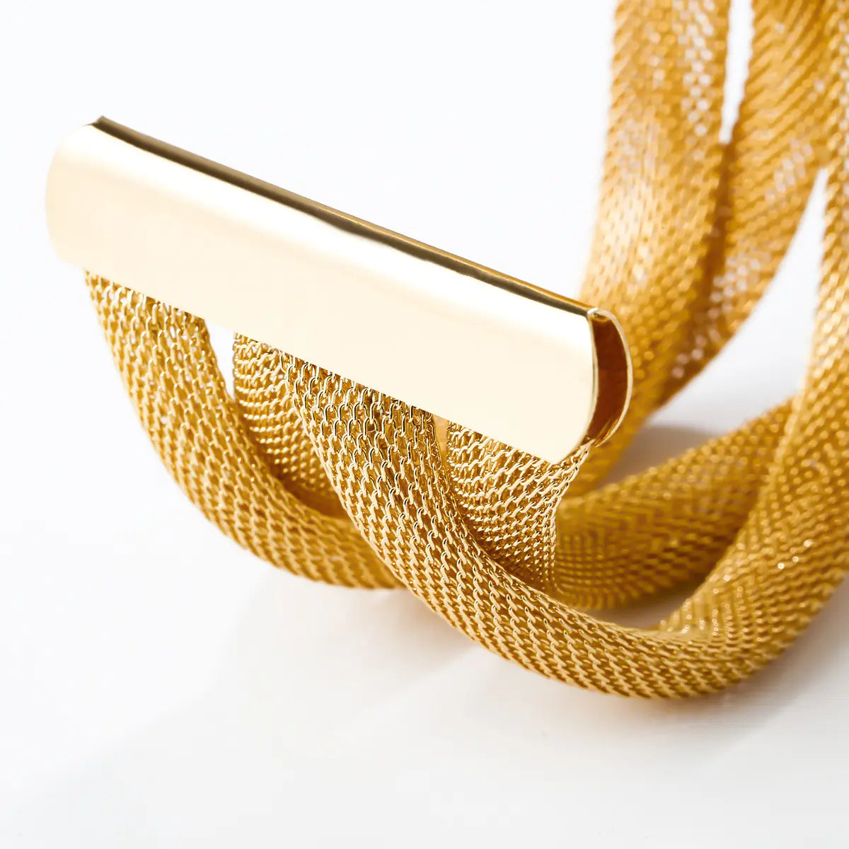 Rope Chain Cuff Bracelet