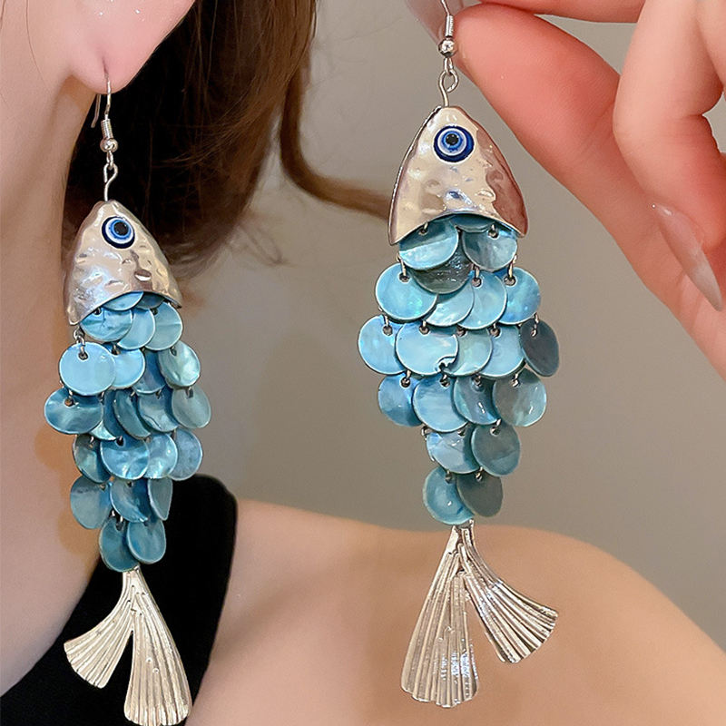 Mermaid Scale Earrings