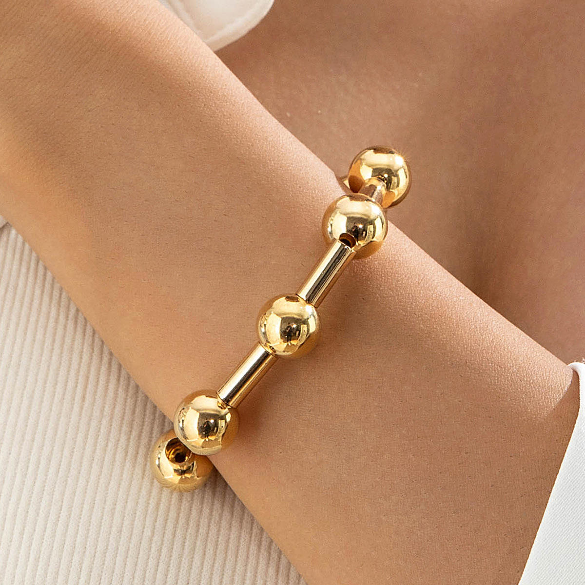 Golden Orb Jewelry Set