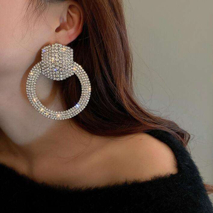 Diamond Dusk Hoops