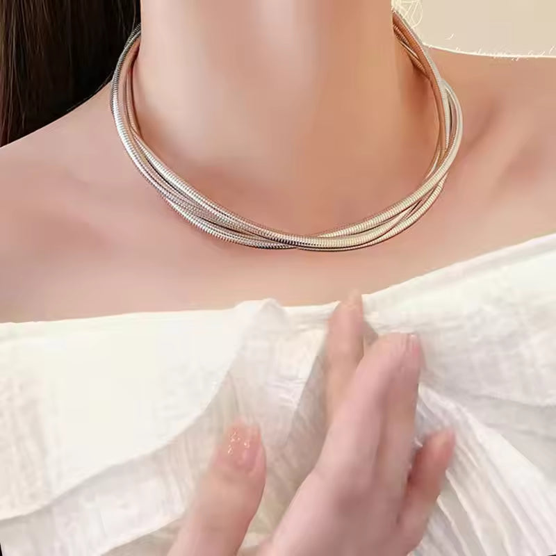 Golden Power Move Necklace
