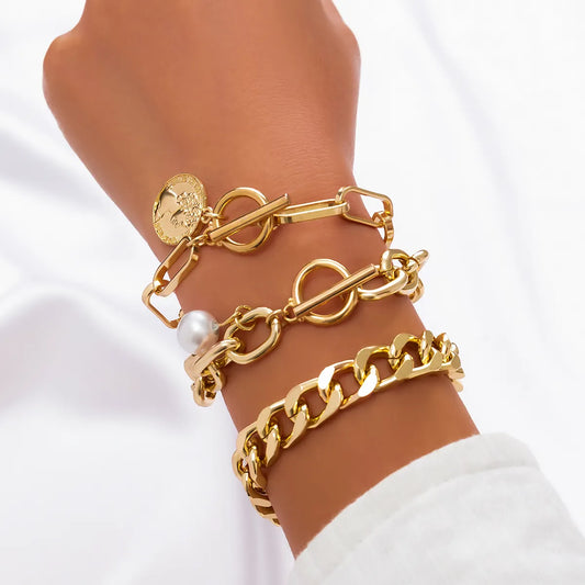 Rosa Stack Bracelet