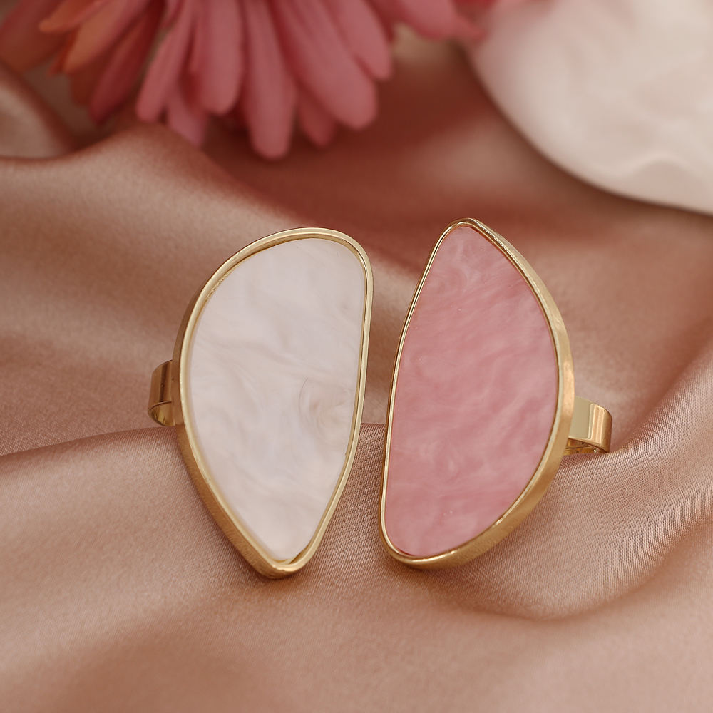 Pastel Cloud Statement Ring