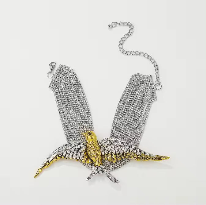 Sparkling Bird Choker
