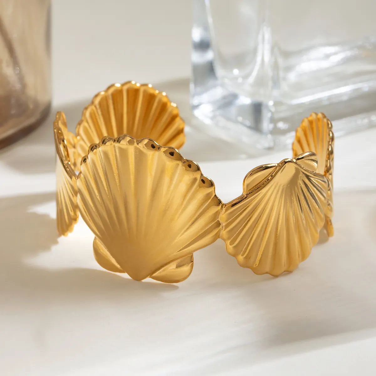 Golden Shell Bracelet