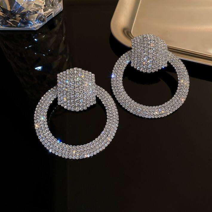 Diamond Dusk Hoops
