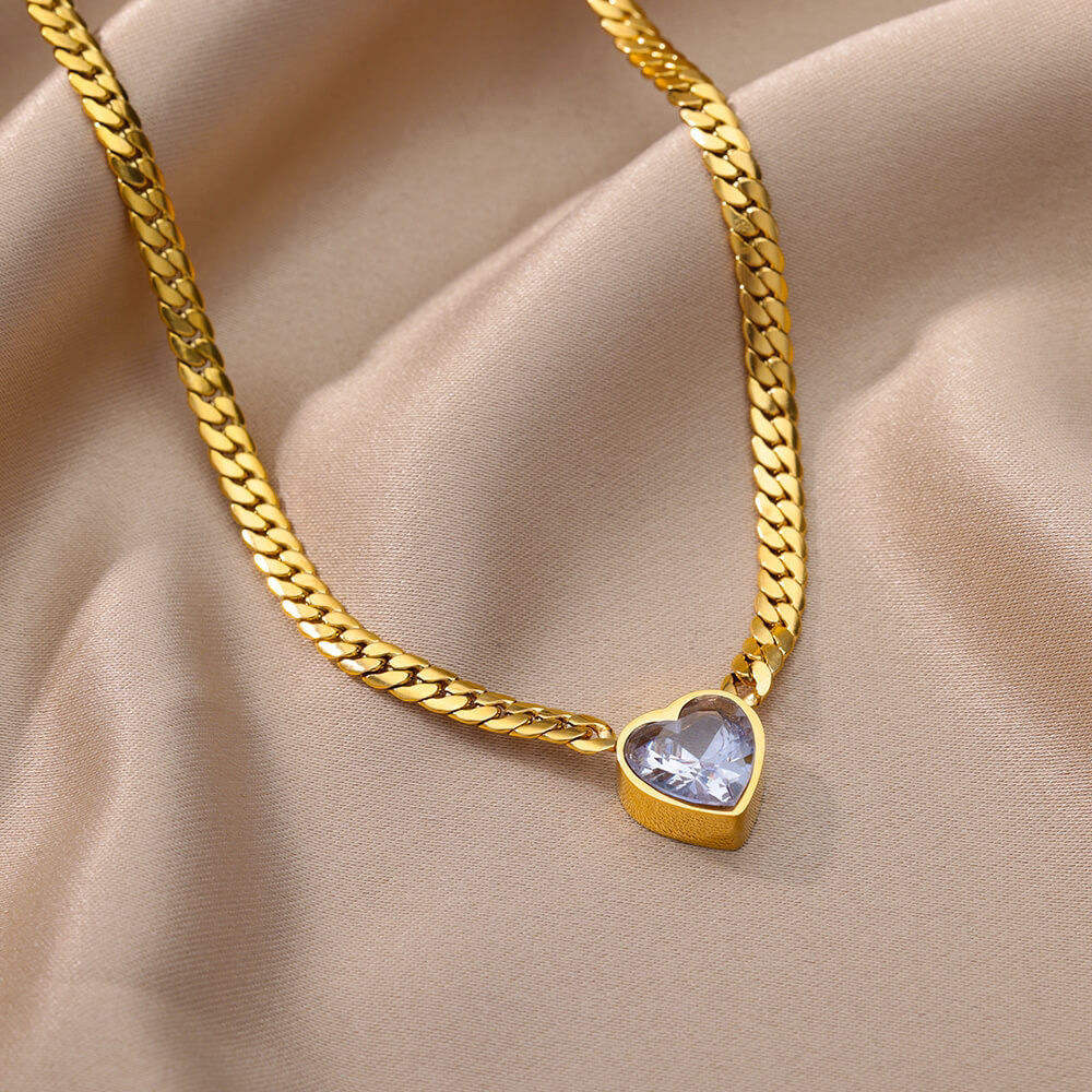 Soft Girl Heart Necklace