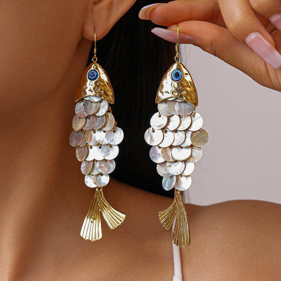 Mermaid Scale Earrings