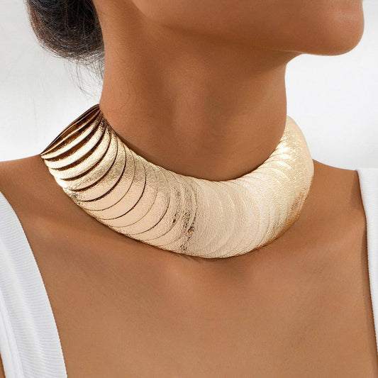 Golden Flux Necklace