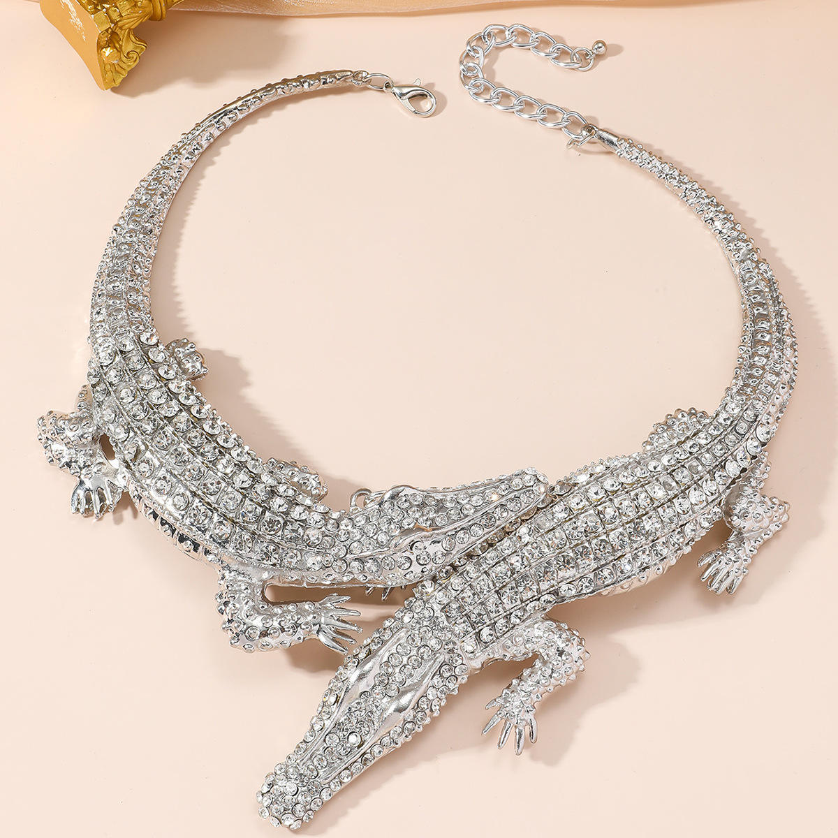 Croc Statement Necklace