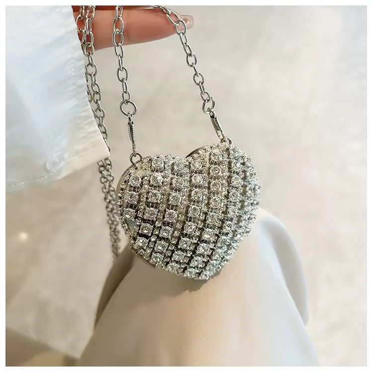 Dazzle Heart Purse