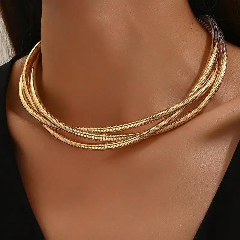 Golden Power Move Necklace