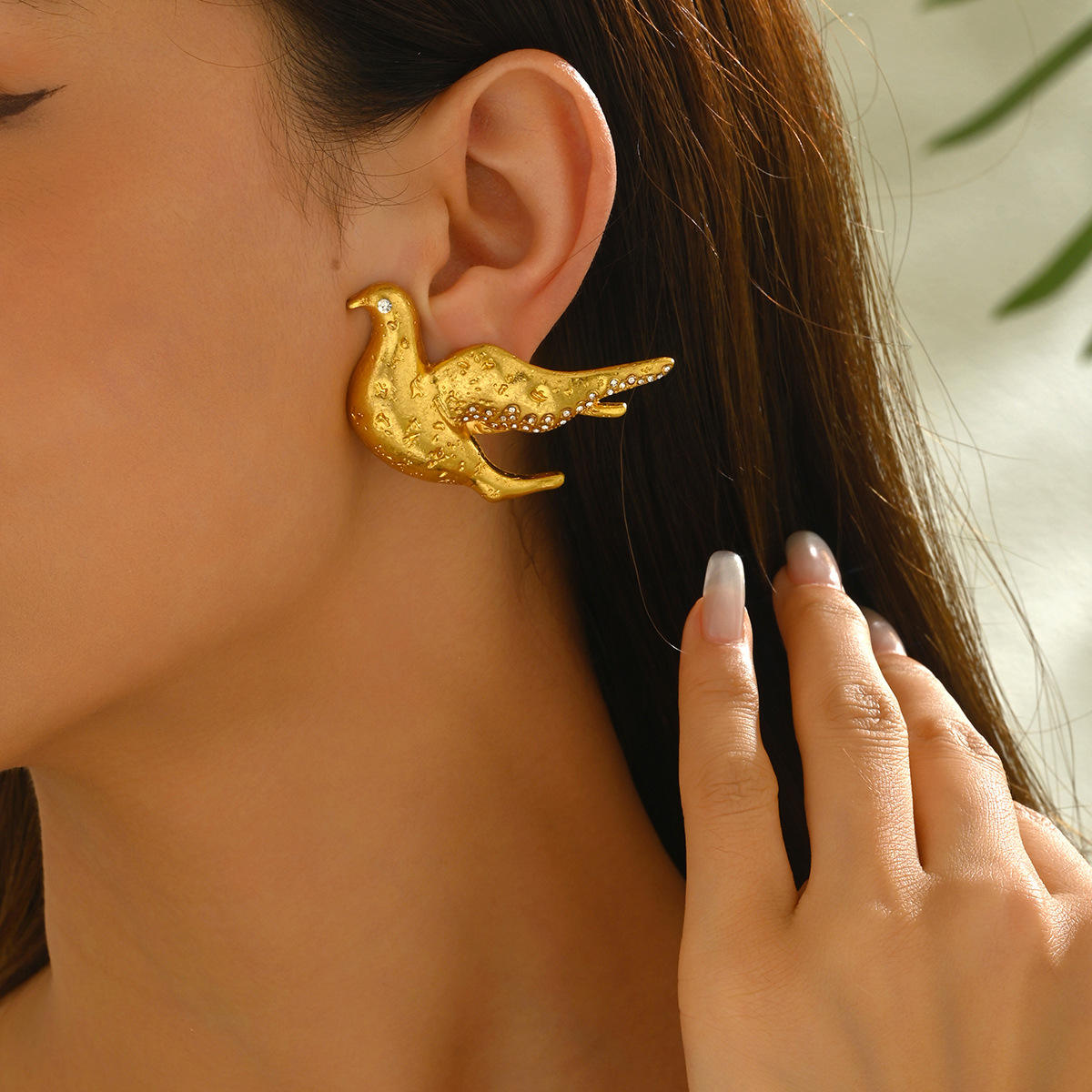 Feathered Glide Earrings