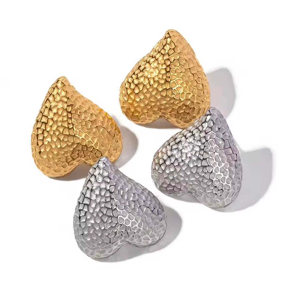 Heart Studs