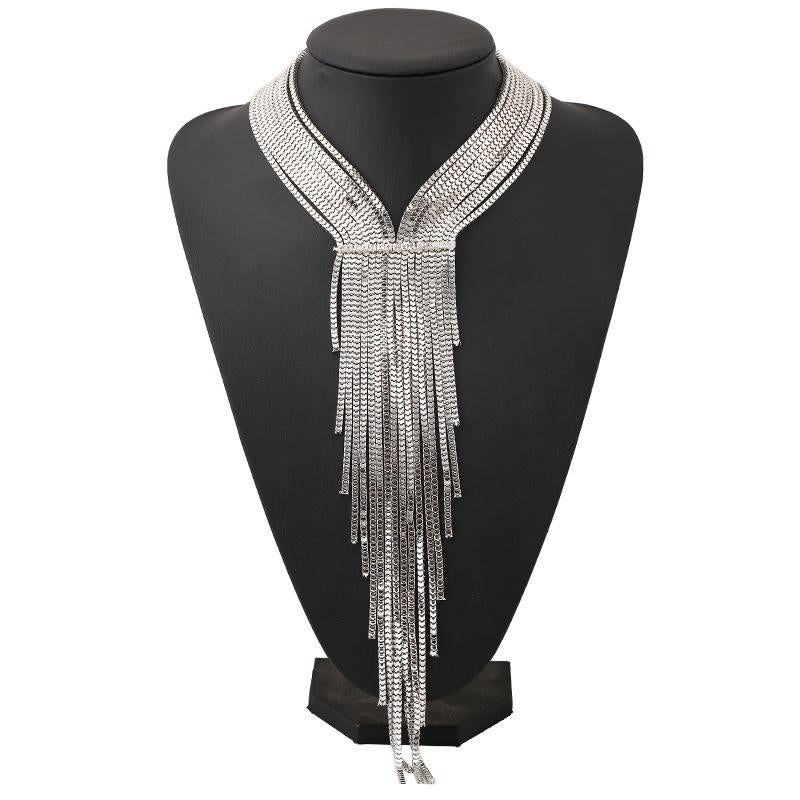 Opaline Waterfall Necklace
