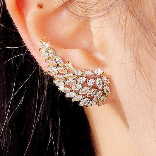 Angel Wing clip Studs