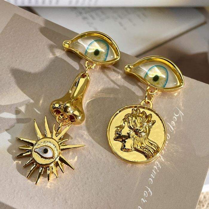 Sacred Eye Charm Earrings