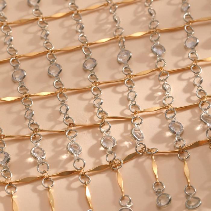 Dazzling Cascade Bead Necklace