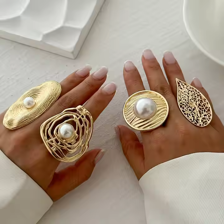Opal Pearl Ring