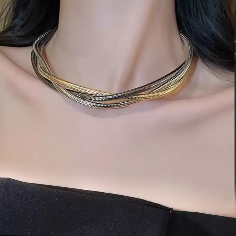 Golden Power Move Necklace
