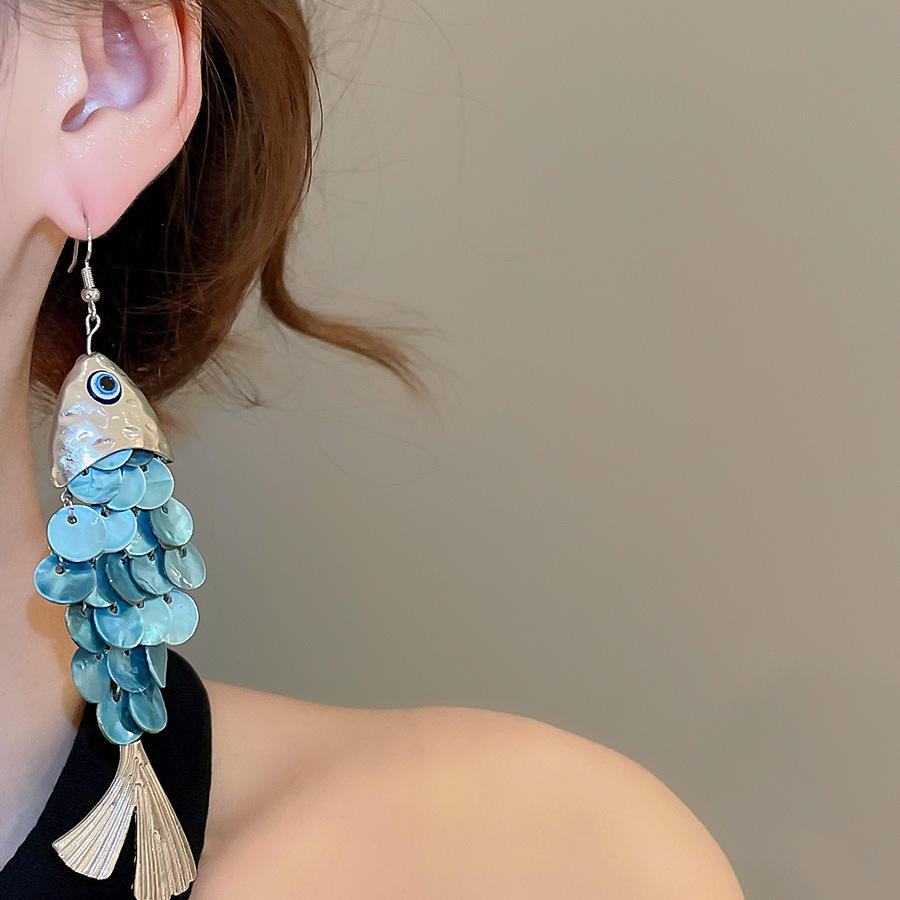 Mermaid Scale Earrings