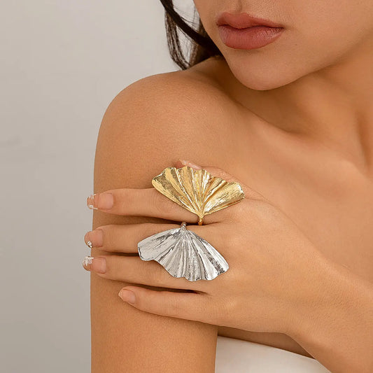 Gingko Leaf Ring