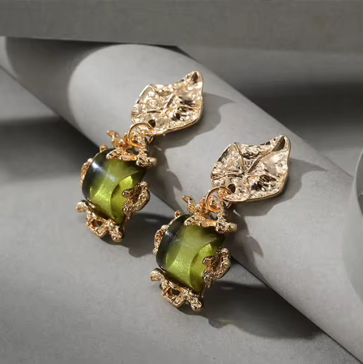 Vibrant Gemstone Earrings