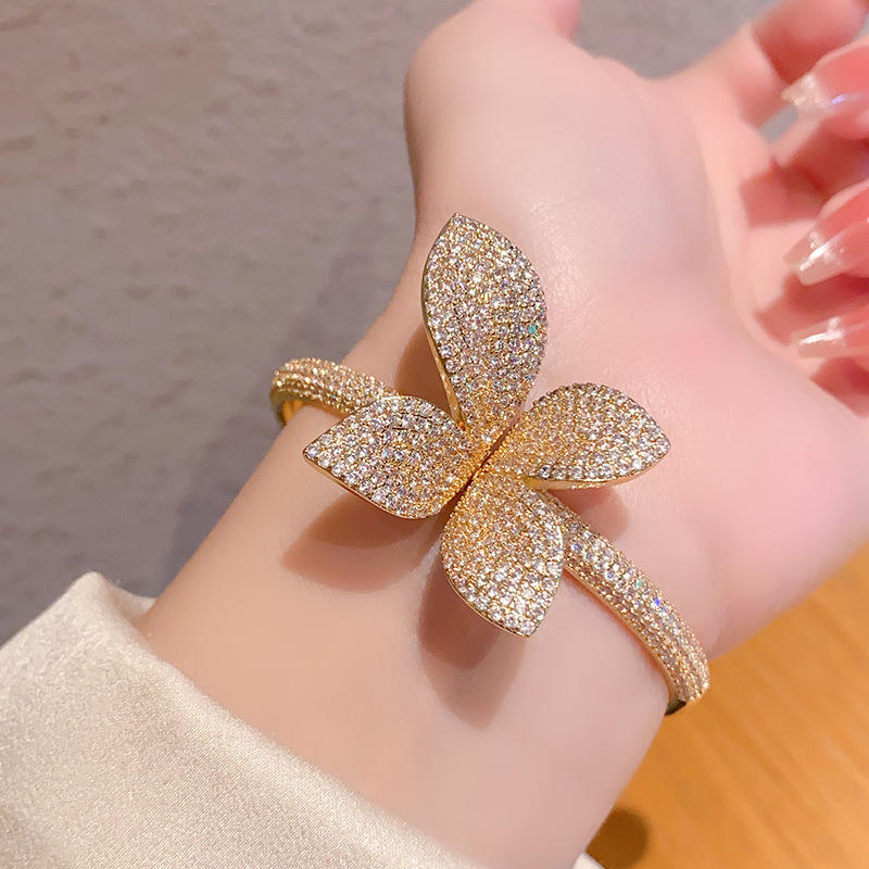 Zircon Butterfly Bracelet for Women