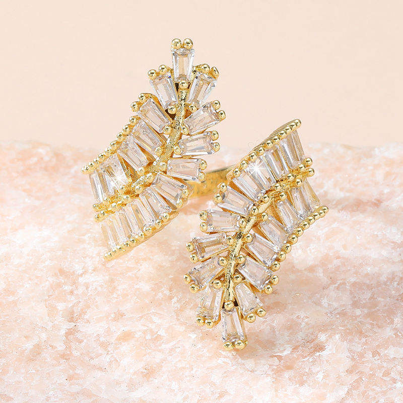 Pave Zircon Adjustable Ring
