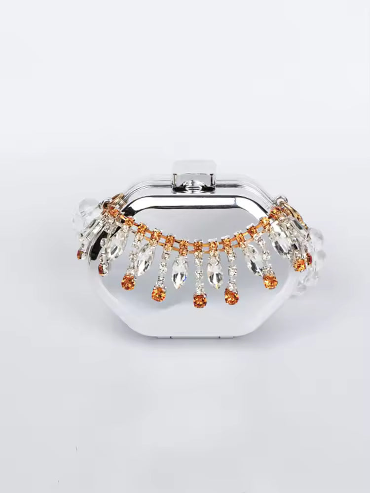 Crystal Royale Bloom Clutch