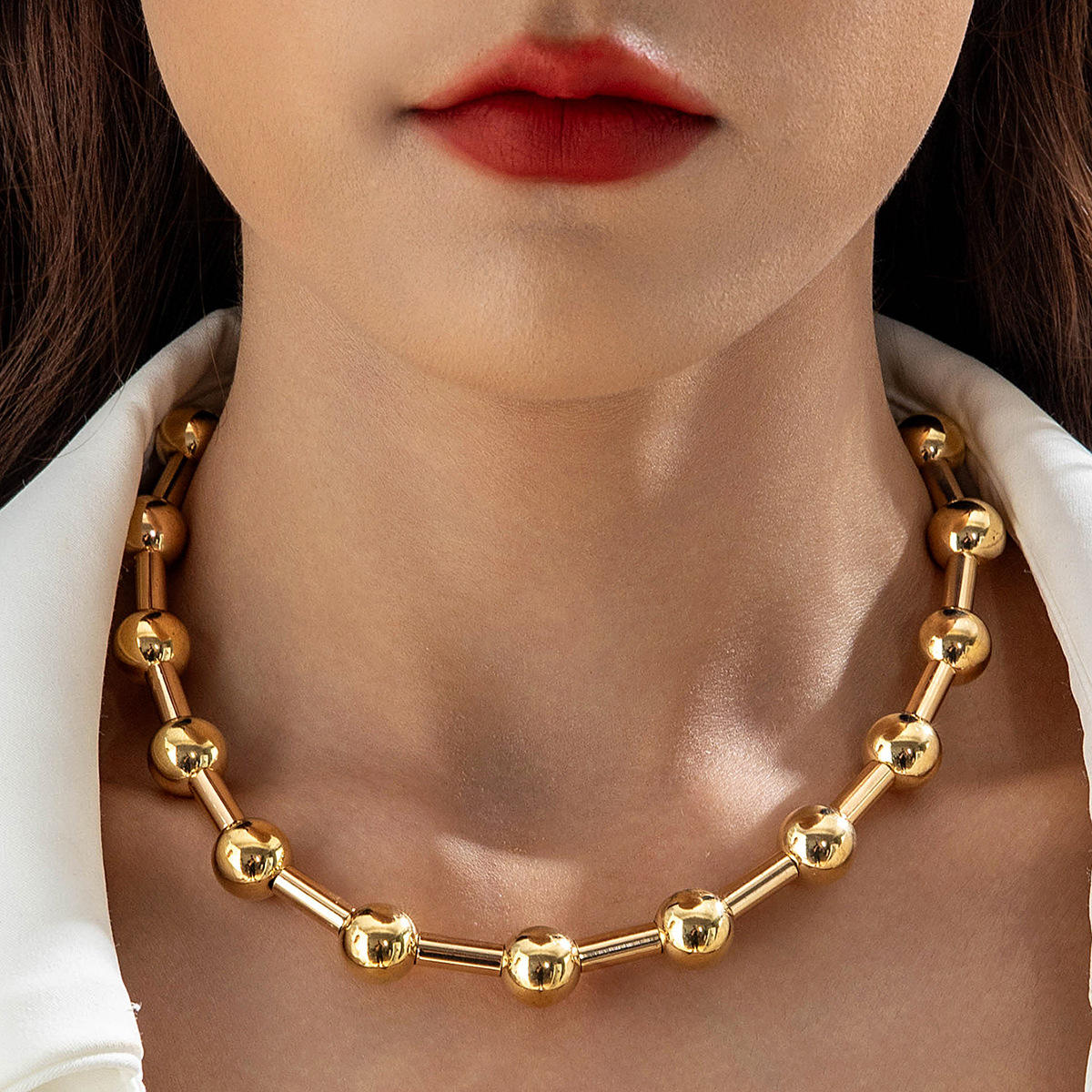 Golden Orb Jewelry Set