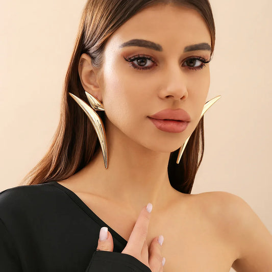 Bold Moon stud Earrings