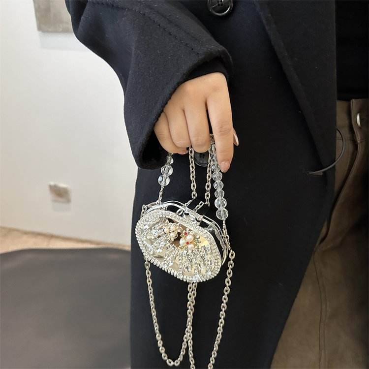Crystal Royale Bloom Clutch