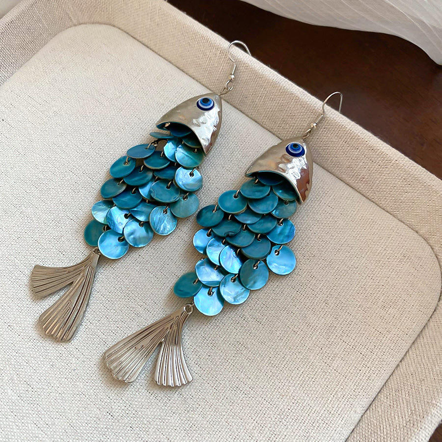 Mermaid Scale Earrings