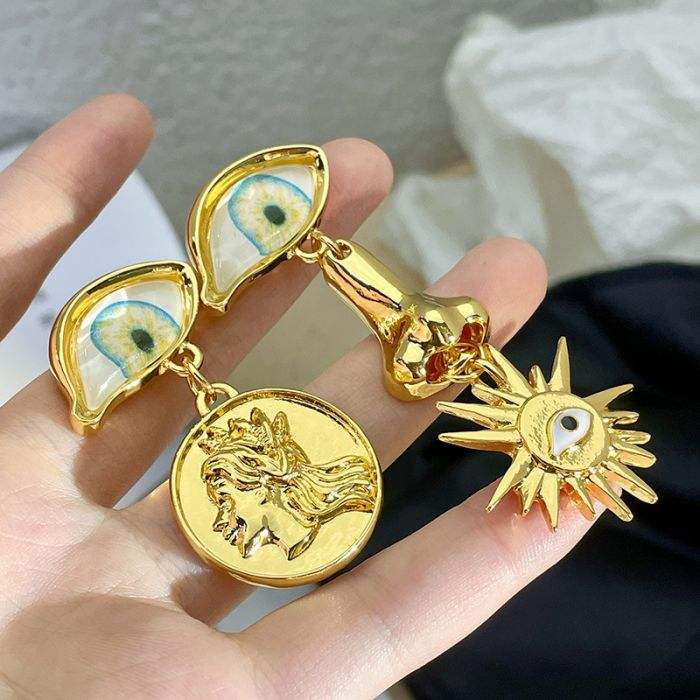 Sacred Eye Charm Earrings