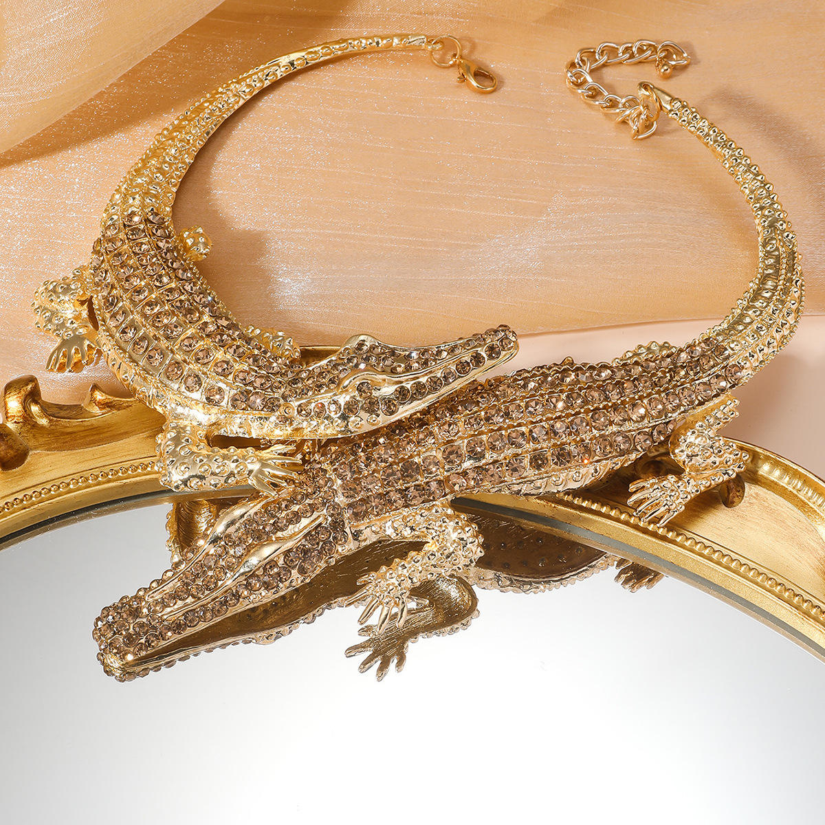 Croc Statement Necklace