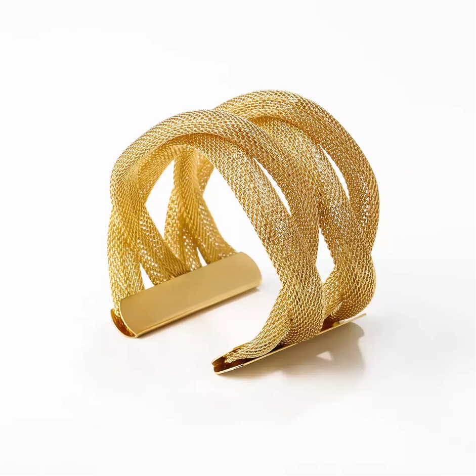 Rope Chain Cuff Bracelet